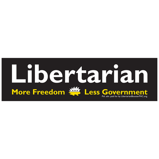 Libertarian Bumper Sticker/Magnet