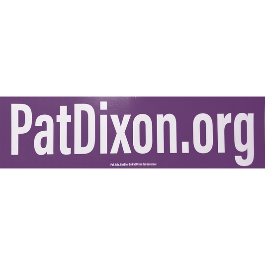 PatDixon.org Bumpersticker