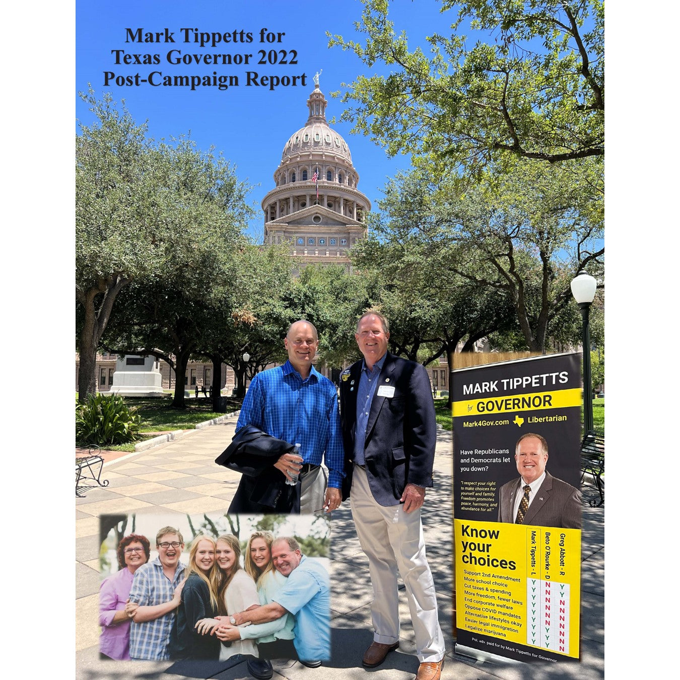 Mark Tippetts for Texas Governor Report